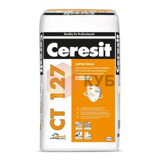 Шпаклівка полімерна фінішна Ceresit CT 127, 25 кг