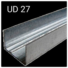 Профіль напрямний UD 27×28 мм, 3 м, оцинкований