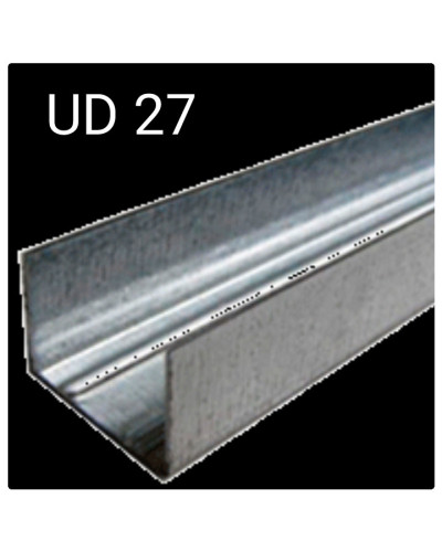 Профіль напрямний UD 27×28 мм, 3 м, оцинкований