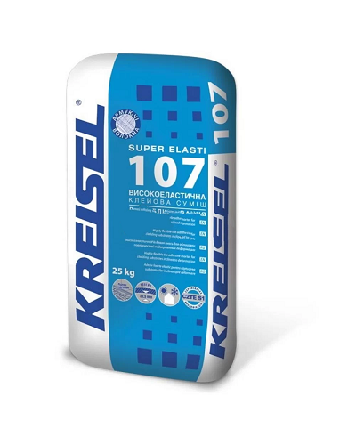 Клей для плитки Kreisel 107 Super Elasti 25 кг