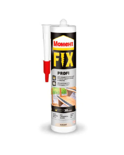 Клей монтажний Момент Монтаж Профі Fix 392 г