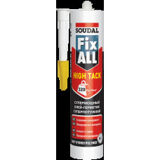 Клей-герметик монтажний Soudal Fix All High Tack 290 мл